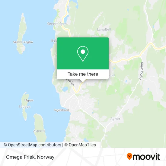 Omega Frisk map