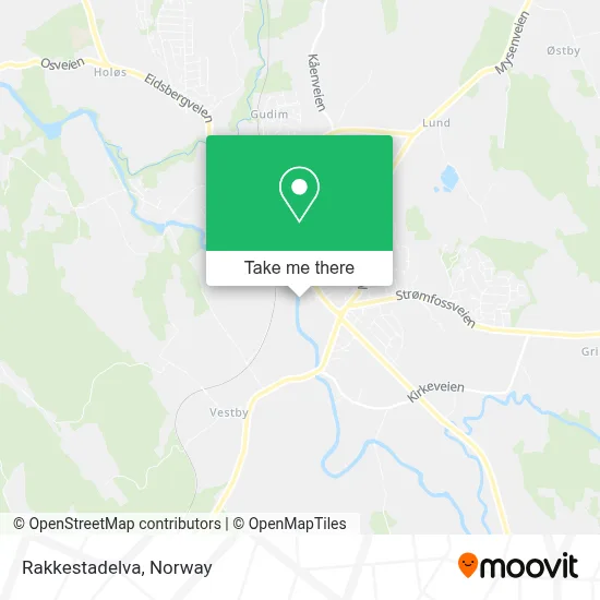 Rakkestadelva map