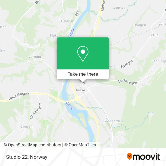 Studio 22 map