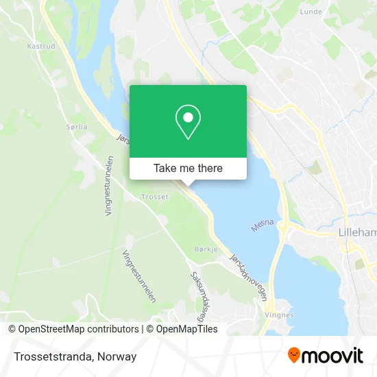 Trossetstranda map
