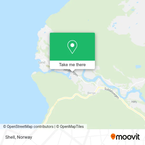 Shell map