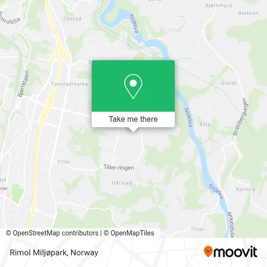 Rimol Miljøpark map