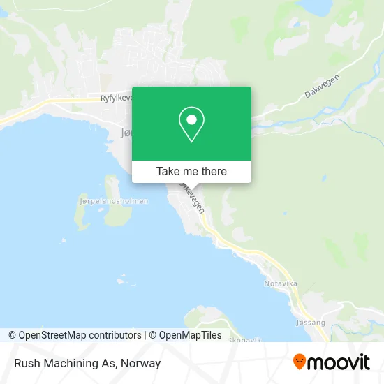 Rush Machining As map