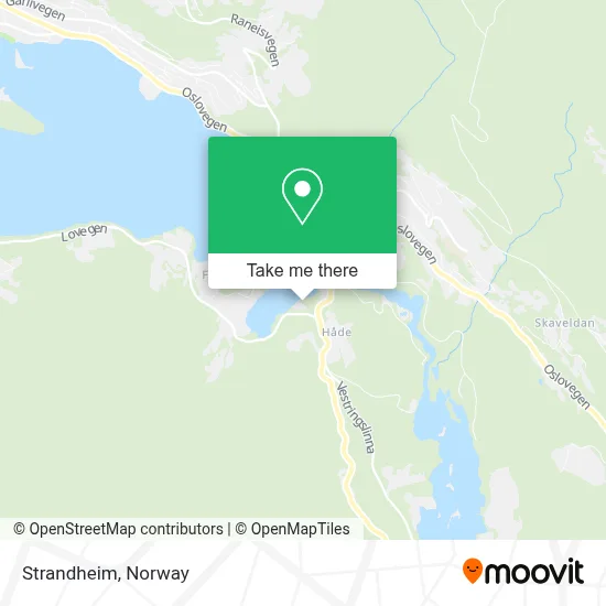 Strandheim map