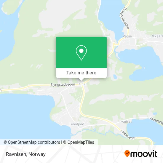 Ravnisen map