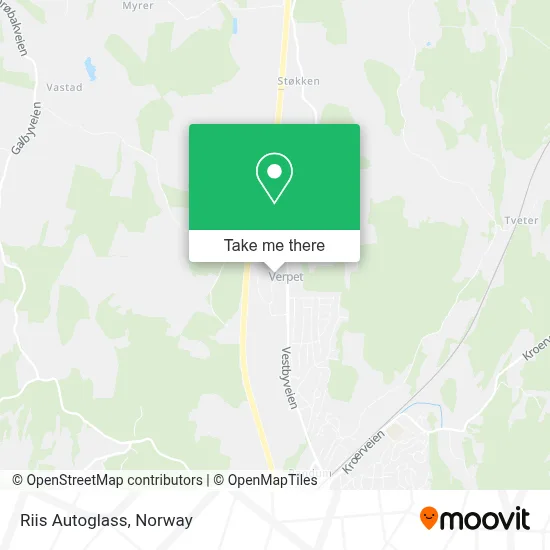 Riis Autoglass map