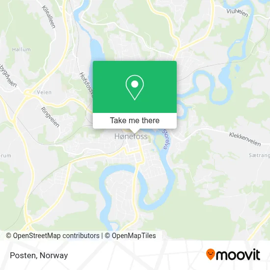 Posten map