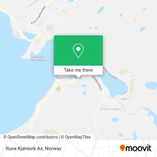 Rune Kjønsvik As map