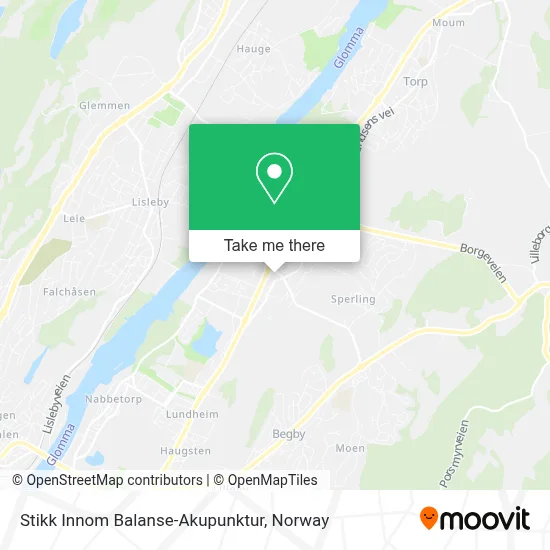 Stikk Innom Balanse-Akupunktur map