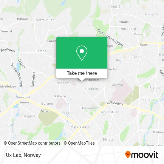 Ux Lab map