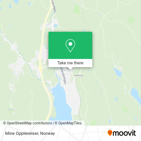 Mine Opplevelser map