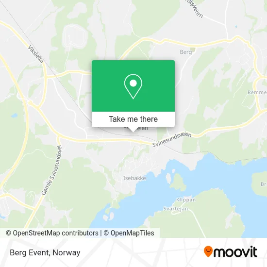 Berg Event map