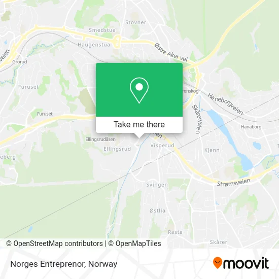 Norges Entreprenor map