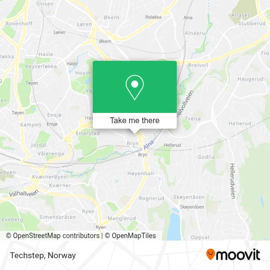 Techstep map