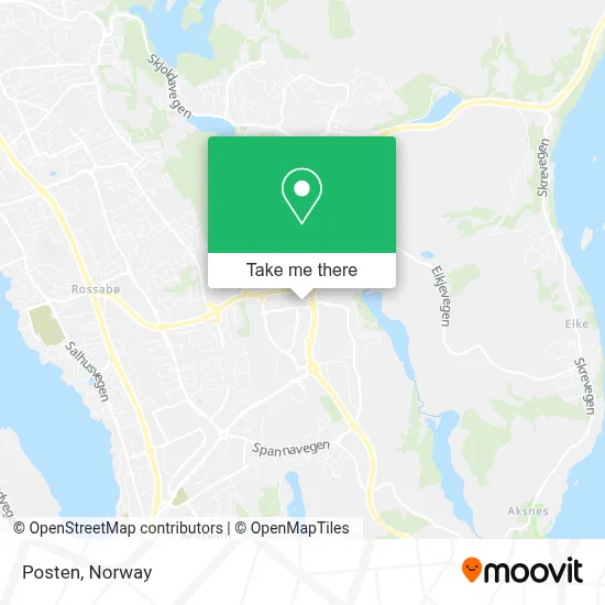 Posten map