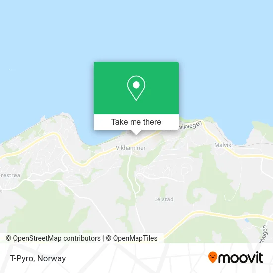 T-Pyro map