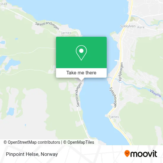 Pinpoint Helse map