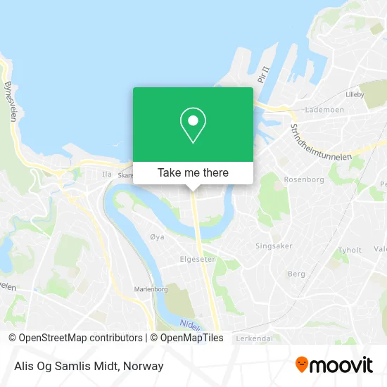 Alis Og Samlis Midt map