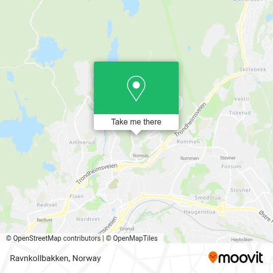 Ravnkollbakken map