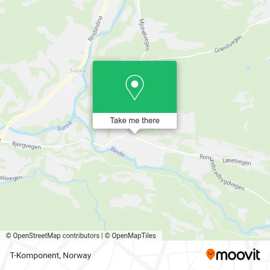 T-Komponent map