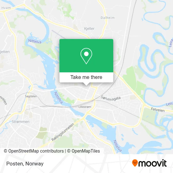 Posten map