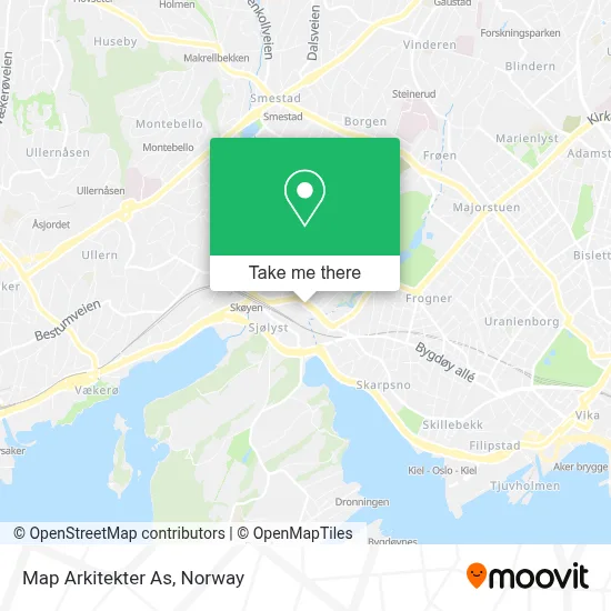Map Arkitekter As map