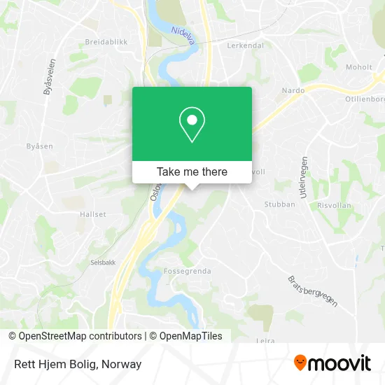 Rett Hjem Bolig map