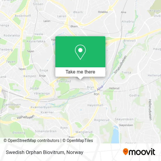 Swedish Orphan Biovitrum map