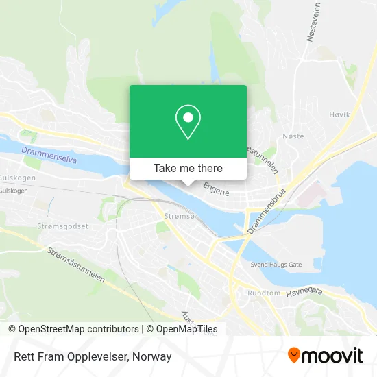 Rett Fram Opplevelser map