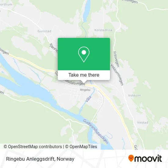Ringebu Anleggsdrift map