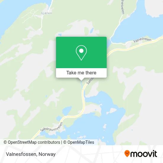 Valnesfossen map