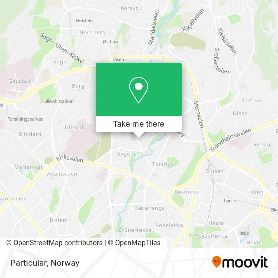 Particular map