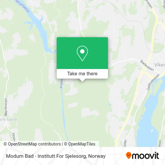 Modum Bad - Institutt For Sjelesorg map