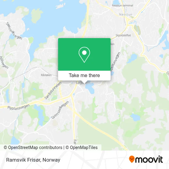 Ramsvik Frisør map