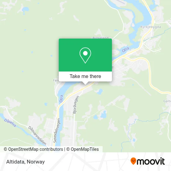 Altidata map