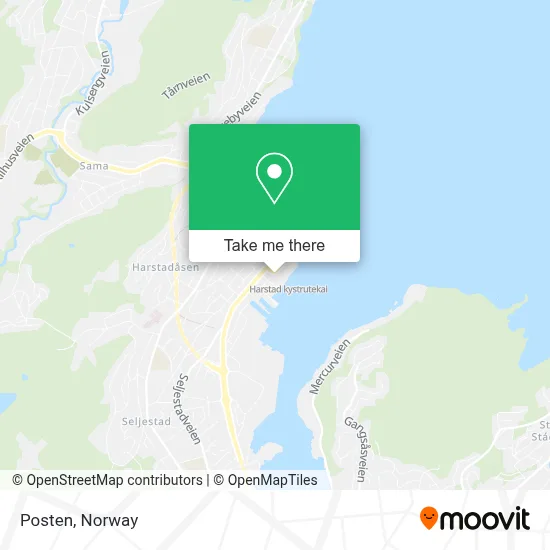 Posten map