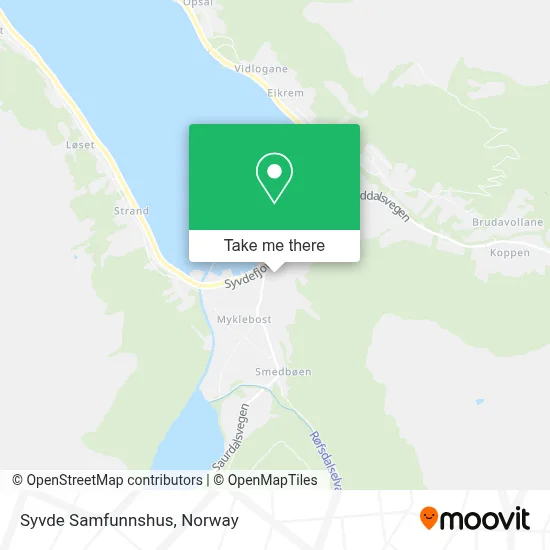 Syvde Samfunnshus map