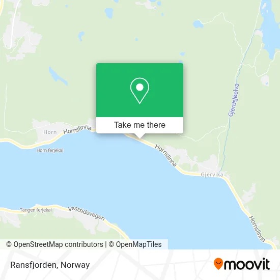 Ransfjorden map