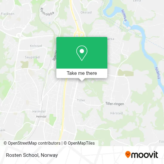 Rosten School map