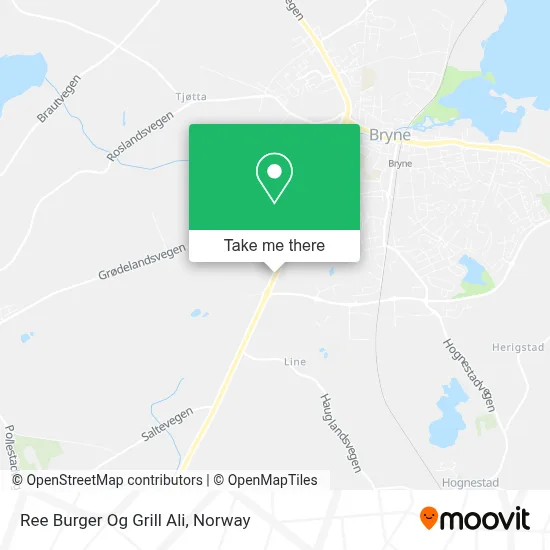 Ree Burger Og Grill Ali map