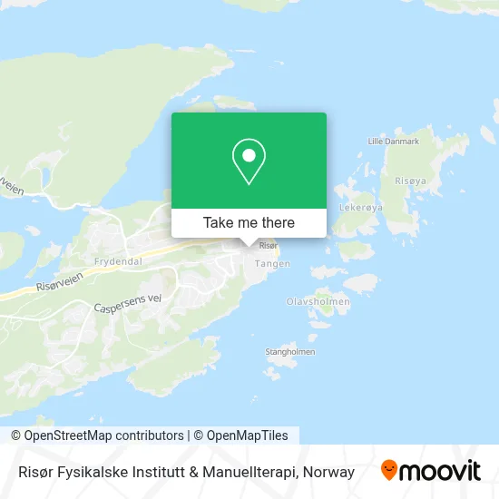 Risør Fysikalske Institutt & Manuellterapi map
