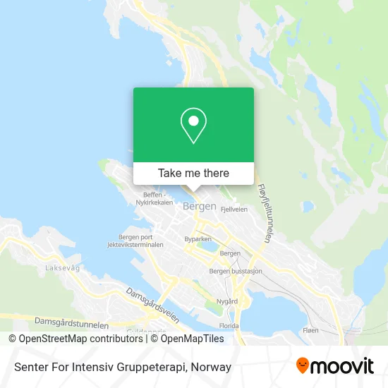 Senter For Intensiv Gruppeterapi map