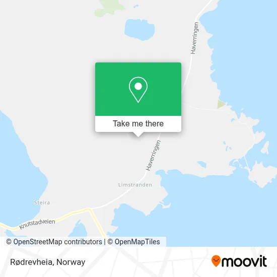 Rødrevheia map