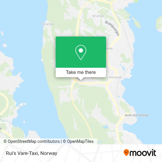 Rui's Vare-Taxi map