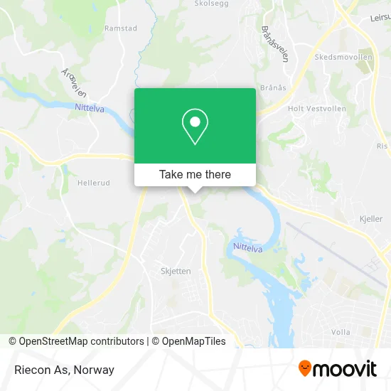 Riecon As map