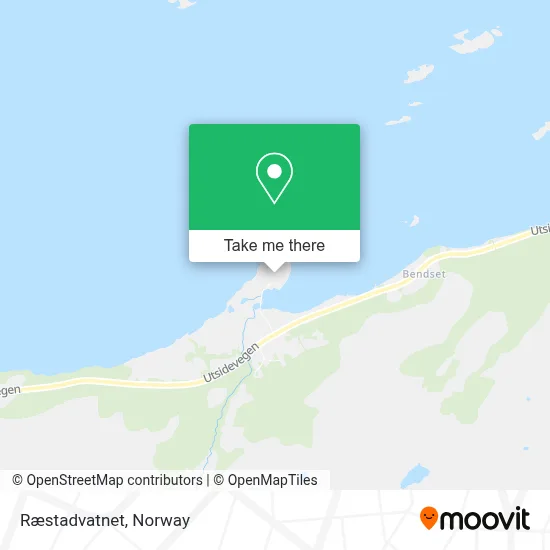 Ræstadvatnet map