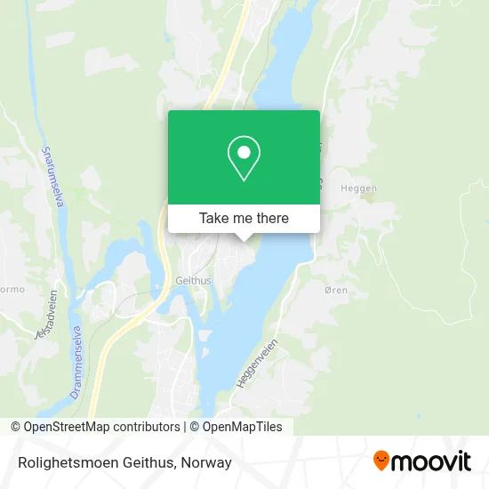Rolighetsmoen Geithus map