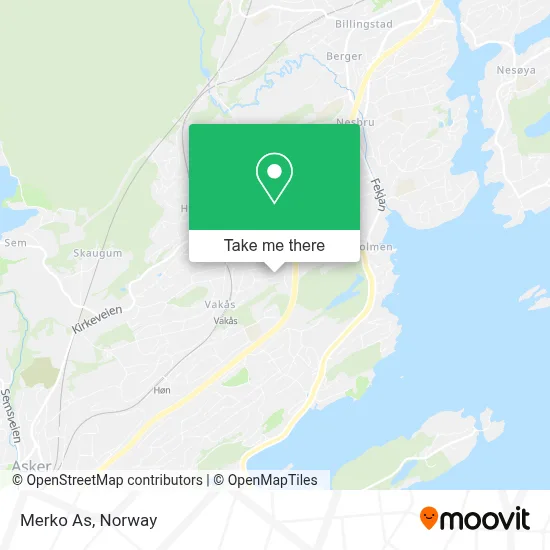 Merko As map
