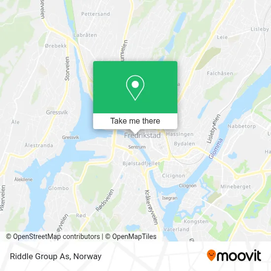 Riddle Group As map