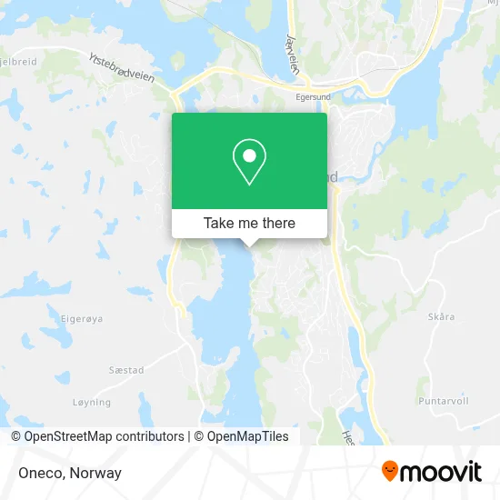 Oneco map